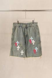Picture of Chrome Hearts Jeans Short _SKUChromeHeartsS-XLhgntx408875